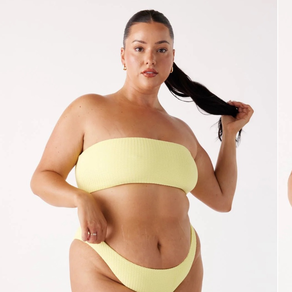 Londre Bodywear : The Bandeau - Lemonade Ripple